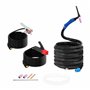 Stamos Welding Poste À Souder TIG AC-DC/MMA Inverter MOSFET, 220 A / 60% DC, Câble et pack de tuyaux de 8 mètres, 2 temps /4 tem