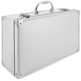 AR Carry Box® Mallette en aluminium argenté ECI 353 x 202 x 115 mm Alu/argenté