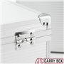 AR Carry Box® Mallette en aluminium argenté ECI 353 x 202 x 115 mm Alu/argenté