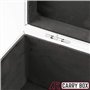 AR Carry Box® Mallette en aluminium argenté ECI 353 x 202 x 115 mm Alu/argenté