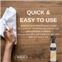 Woca Spray de nettoyage des taches de tanin pour surfaces en bois de chêne ciré et huilé 0,25 l