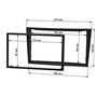 tomzz Audio 2439-127 Kit Radio Double DIN Compatible avec Opel Antara Astra H Zafira B Corsa D Tigra Noir avec kit d'installatio