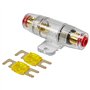 tomzz Audio 5800-050 Mini Porte-fusible ANL Transparent pour câbles jusqu'à 25qmm 2 x 150A fusible