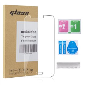 cadorabo Verre Trempé Compatible avec Samsung Galaxy J1 en Haute Transparent - Verre de Protection d'écran trempé (Tempered) en