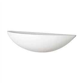 Lindby Applique Murale Guilia à intensité variable (Moderne) en Blanc Plâtre/Terre Cuite e. a. pour Couloir (1 lampe
