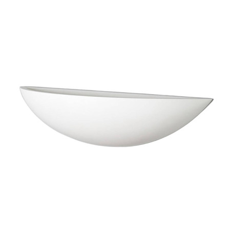 Lindby Applique Murale Guilia à intensité variable (Moderne) en Blanc Plâtre/Terre Cuite e. a. pour Couloir (1 lampe