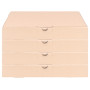 verpacking 100 cartons d'expédition extra-plats 18 x 10 x 3 cm, Marron, MB-0 Petite Boîte Carton d'expédition