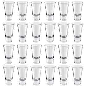 Wellgro Lot de 24 verres à liqueur de 5