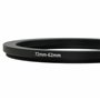 vhbw Bague d'adaptation de Filtre Step-Down de 72 mm vers 62 mm pour Objectif d'appareil Photo - Réducteur, métal, Noir