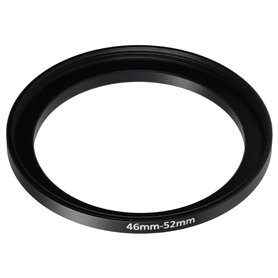 vhbw Bague d'adaptation de Filtre Step-Up de 46 mm vers 52 mm pour Objectif d'appareil Photo - Adaptateur