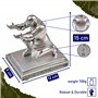Yourlivingart Arthur Ensemble d’épée miniature au style Excalibur d’ Arthur et de chevalier porte-stylo, épée ouvre-lettre en mé