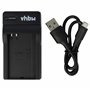 vhbw Chargeur USB de Batterie Compatible avec Toshiba Camileo B10