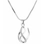 Brubaker Perle de vœux d'anniversaire, Collier avec pendentif hélix, Coquillage avec véritable perle