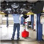 CCLIFE 35L Chariot collecteur d'huile, Récupérateur d'Huile usées Recuperateur Huile de vidange Auto 69-175cm