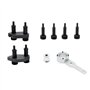 CCLIFE Outil de Réglage Moteur EA888 Kit de Remplacement de Chaîne de Distribution Compatible avec VAG VW Audi 1.8 2.0 TSi TFSi 