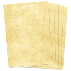 Clever Pool Lot de 25 feuilles de papier à lettre vintage marbré 120 g/m²