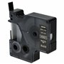 vhbw Ruban compatible avec Dymo 1000, 1000+, 2000, 3500, 4500, 5000, 5500 imprimante d'étiquettes 9mm Blanc sur Noir