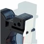 vhbw Ruban compatible avec Dymo Rhino 4200, 5000, 5200, 6000 imprimante d'étiquettes 12mm Rouge sur Blanc