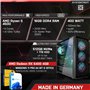 SYSTEMTREFF PC Gamer Basique AMD Ryzen 5 4500 6x4.1GHz | AMD Radeon RX 6400 | 512Go M.2 NVMe + 1To HDD | 16Go DDR4 RAM | Windows