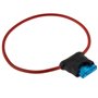 Lumonic Porte-fusible automobile avec câble de 25cm I 15A Porte-fusible automobile plat I Porte-fusible automobile, porte-fusibl