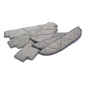 vhbw Lot de 6 lingettes compatible avec Ecovacs Winbot W710