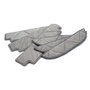 vhbw Lot de 6 lingettes compatible avec Ecovacs Winbot W710