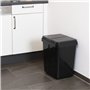 Grizzly Poubelle De Recyclage Double Tri Sélectif 2x25 Litres Compartiments Anthracite
