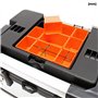 Boite à outils Acier fin Cadre en plastique Porte-outils Mallette avec Poignée Transport Atelier