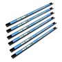 WilTec Kit de 6 Barres Porte-Outils – Longueur 61 cm et Capacité 13 kg par Barre – Barres magnétiques en Acier – Rangement Acces