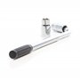 XPOtool Clé démonte-roue télescopique avec douilles de 17/19 mm et 21/23 mm Clé d’écrou de roue