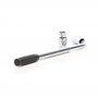 XPOtool Clé démonte-roue télescopique avec douilles de 17/19 mm et 21/23 mm Clé d’écrou de roue