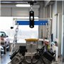 WilTec Balancier de positionnement pour grues d’Atelier – 680 kg Max. – Levage par Chaînes – Équilibreuse de Charge – Équilibreu