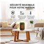 LEBENLANG WiFi Chauffage Électrique & Céramique 2000W - Économie d'Énergie & Contrôle via l'Application I Radiateur Soufflant ce