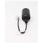XTC Douille de lampe E27 - 50 W - Noir - Câble de 15 cm et crochet de suspension