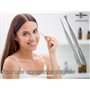 Solingen Kit de pinces à épiler professionnelles 2 pièces pointues droites précises fabriquées en Allemagne Pincettes à sourcils
