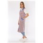 Schuerzenfabrik Blouse boutonnée pour femme - En tissu mélangé - À carreaux - Sans manches - Tablier de cuisine, Design 13, 44