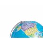 Globe Terrestre Lumineux LED Bleu 30 cm de Hauteur à Piles Accessoire Déco pour Salon Bureau ou Bibliothèque au Style Moderne Be