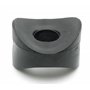 Design61 Lot de 10 entretoises de selle double face L 5 mm x Ø 8,2/25 mm M8 ronds, polyéthylène haute densité Noir