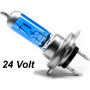 LIGHTWORLD24 2 x 24V H7 PX26d ampoules halogènes - 70W ampoule de phare ultra blanche super lumineuse pour camions lampe optique