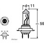 LIGHTWORLD24 2 x 24V H7 PX26d ampoules halogènes - 70W ampoule de phare ultra blanche super lumineuse pour camions lampe optique