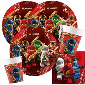 Service de fête 44 pièces Ninja - Assiettes
