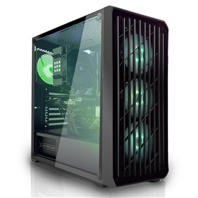SYSTEMTREFF PC Gamer AMD Ryzen 7 8700F 8x5GHz | AMD Radeon RX 7600 8GB | 1To M.2 NVMe | 32Go DDR5 RAM | Windows 11 | Ordinateur