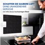 Lot de 2 filtres à charbon actif pour hotte aspirante Gorenje 180177 322147 300 x 280 mm Filtre de rechange/filtre anti-odeurs p