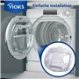 VIOKS Réservoir d'eau de rechange pour Candy Hoover 40008542 40009648 40006253 - Réservoir à condensation - Pour sèche-linge à c