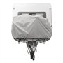 Multibros Housse de protection XL pour 2 vélos - Pour montage de timon - Imperméable et résistante aux intempéries - Ripstop 210