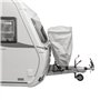 Multibros Housse de protection XL pour 2 vélos - Pour montage de timon - Imperméable et résistante aux intempéries - Ripstop 210