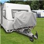 Multibros Housse de protection XL pour 2 vélos - Pour montage de timon - Imperméable et résistante aux intempéries - Ripstop 210