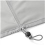 Multibros Housse de protection XL pour 2 vélos - Pour montage de timon - Imperméable et résistante aux intempéries - Ripstop 210