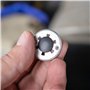 Rondelles de serrage pour bouclier thermique, 40 pièces, Ø 30 mm de diamètre, métal résistant à la chaleur jusqu'à 300°C, clips 