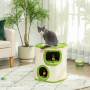 Arbre à Chat avec Jouet de Coccinelle
